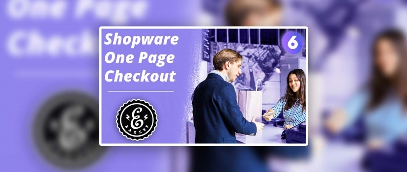 Shopware One Page Checkout Plugin – Toda a informação numa só página