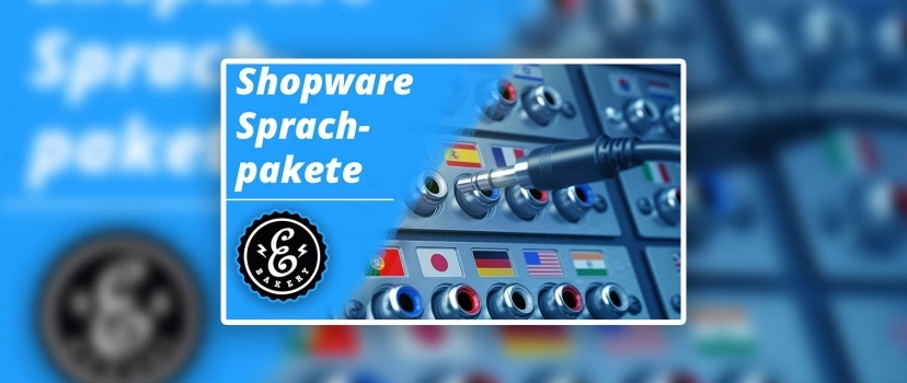 Shopware language packs – Translate your store with language packs