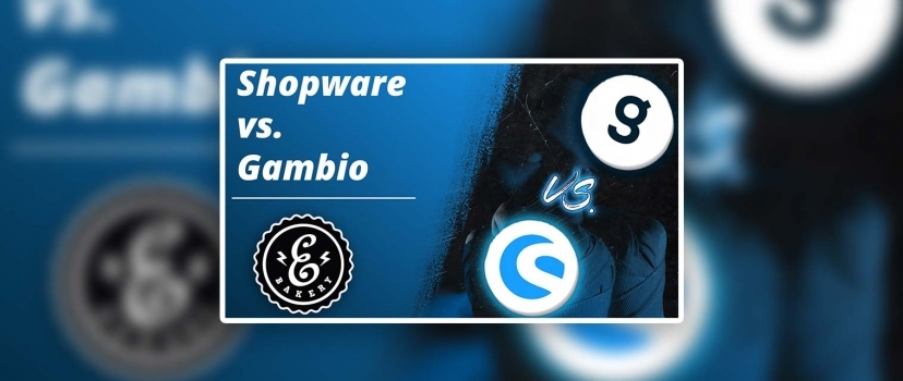 Shopware vs. Gambio – The comparison of store systems