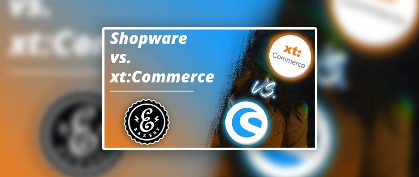 Shopware vs. xt:Commerce – A comparação de sistemas de loja