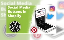 Social Media Buttons in Shopify hinzufügen und diese verlinken