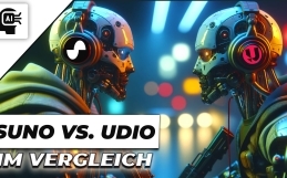 Suno vs. Udio – Music AI platforms in comparison