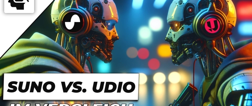 Suno vs. Udio – Music AI platforms in comparison