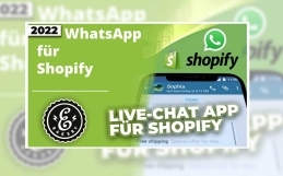 WhatsApp für Shopify – So fügst Du die Live-Chat App hinzu
