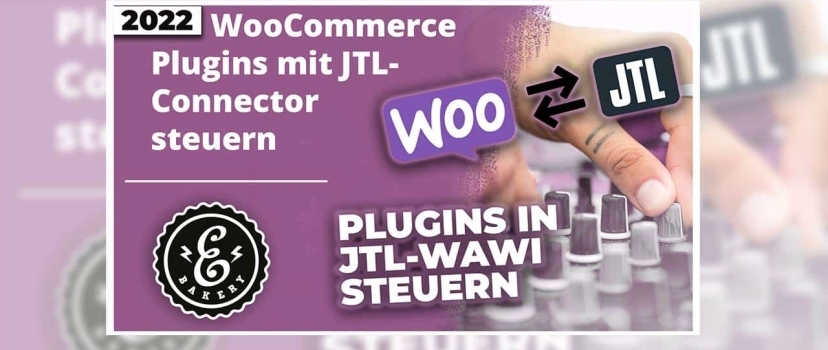 Controlar os plug-ins do WooCommerce com o conector JTL