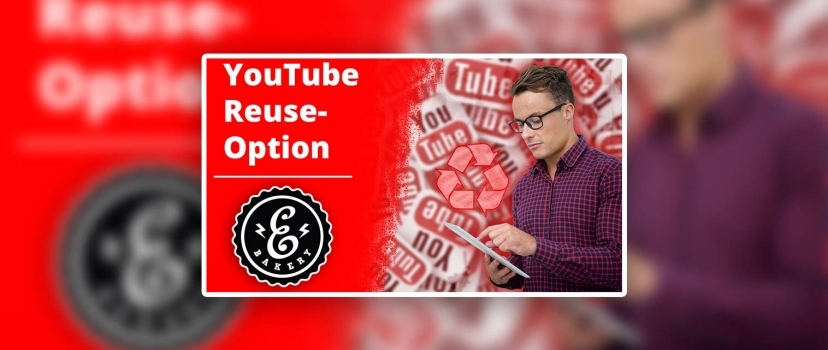 Opção de reutilização do YouTube – Definições reutilizáveis
